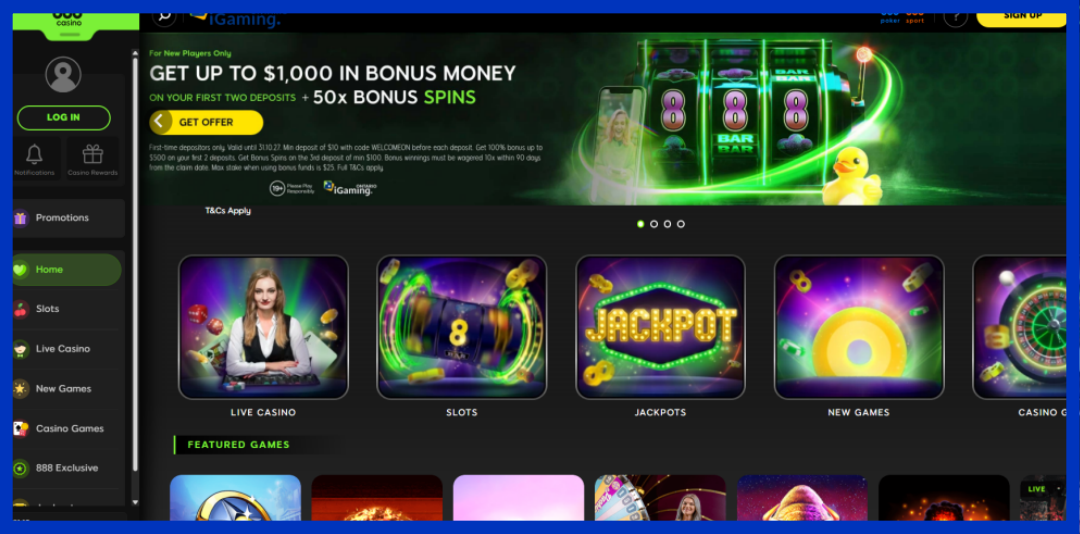 888casino paysafecard