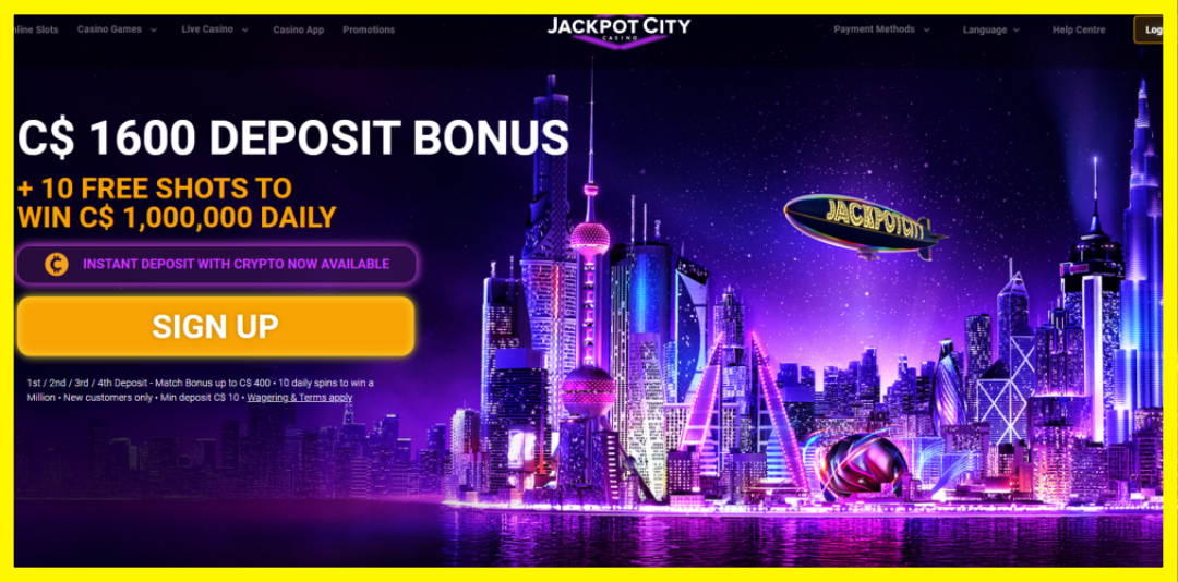 Jackpot City fast payout