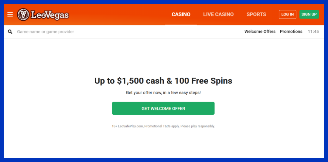 LeoVegas paysafecard