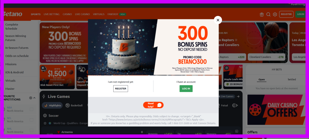 betano mastercard
