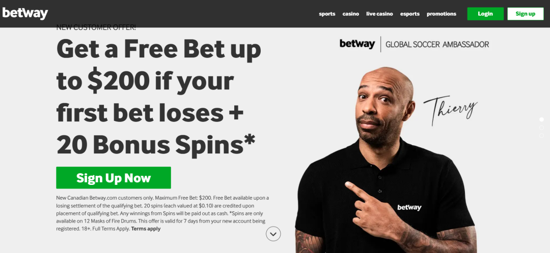betway interac