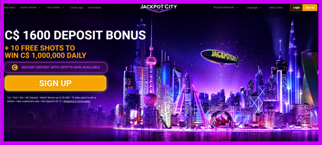 jackpotcity mastercard