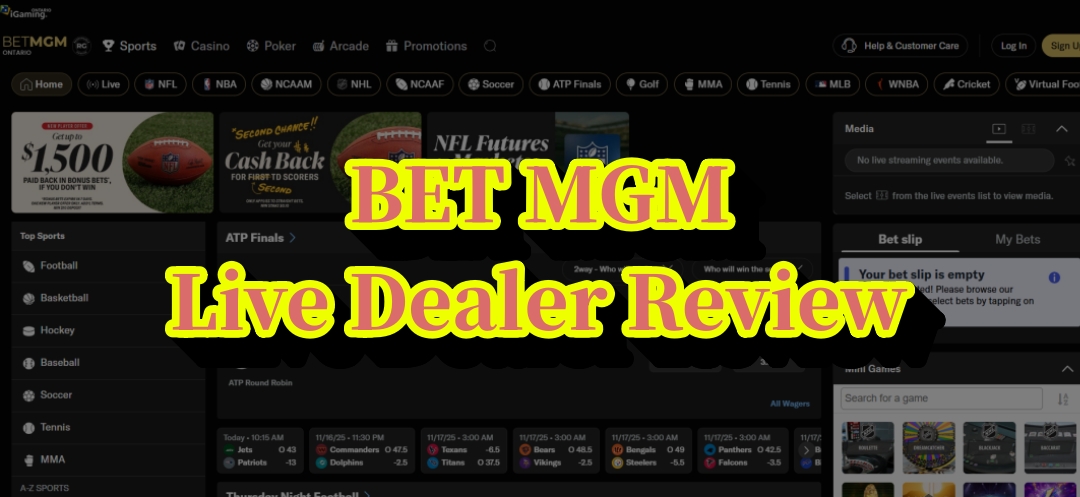 BetMGM Ontario Live Dealer Review